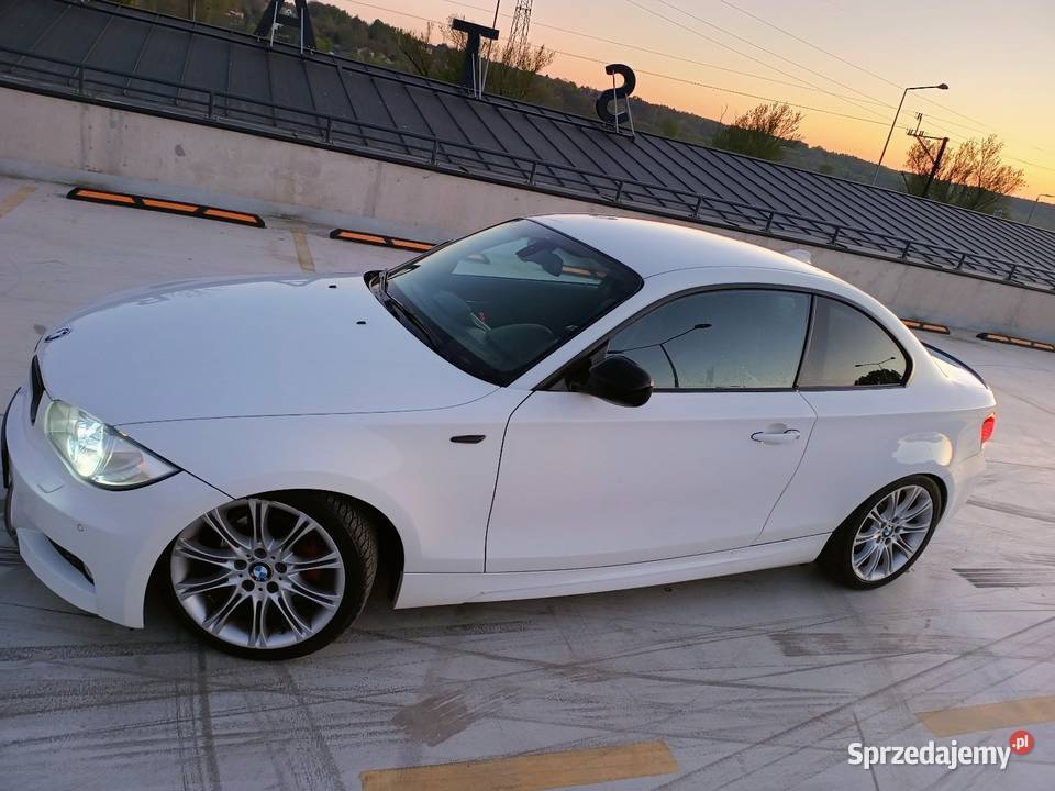 BMW Seria 1 E82 Coup 2010 bogato wyposażony skórzana tapicerka Starachowice