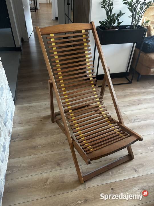 Leżak składany drewniany Staszów