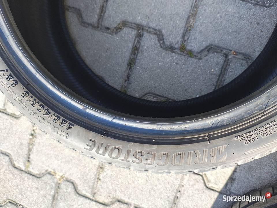 Opony letnie Bridgestone 225 40 18 Skierniewice sprzedam