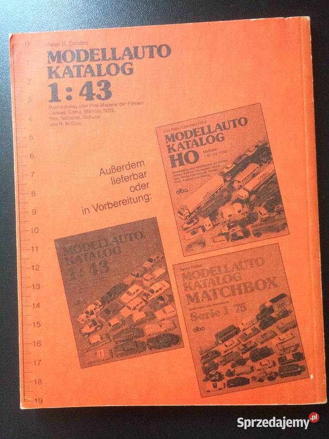 2793 Modellauto Katalog zachodniopomorskie Szczecin sprzedam