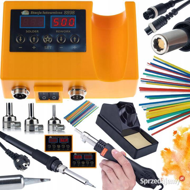 Stacja Lutownicza 2w1 Rosfix Orange Husky OH660 Ludźmierz