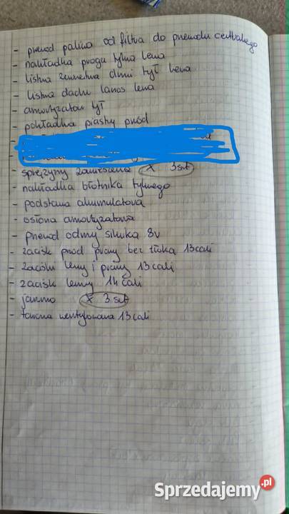 Daewoo Lanos części Pozostałe śląskie
