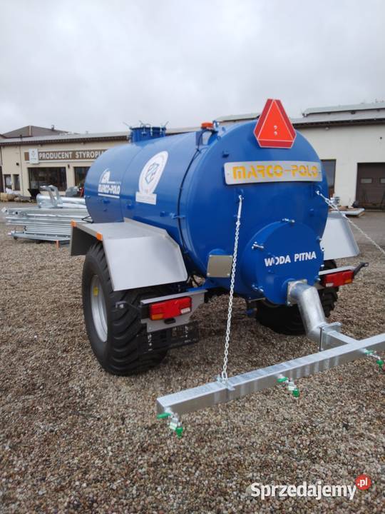 Zbiornik beczka na wodę pitną certyfikat mazowieckie Żuromin