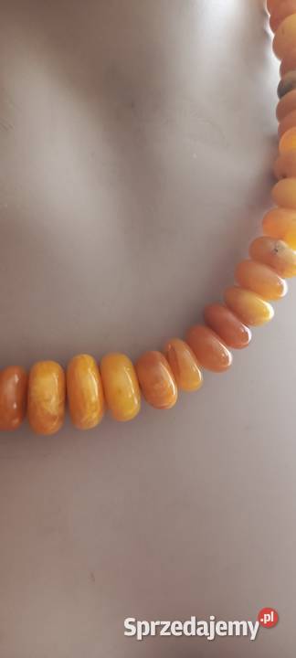 Naszyjnik Bursztyn Vintage