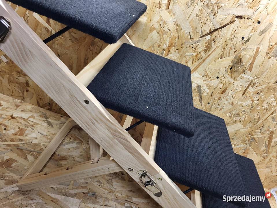 Drewniane Schody rampa psa kota używane Myszyniec sprzedam