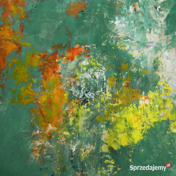 Secret garden 1 obraz abstrakcyjny nowoczesny Malbork