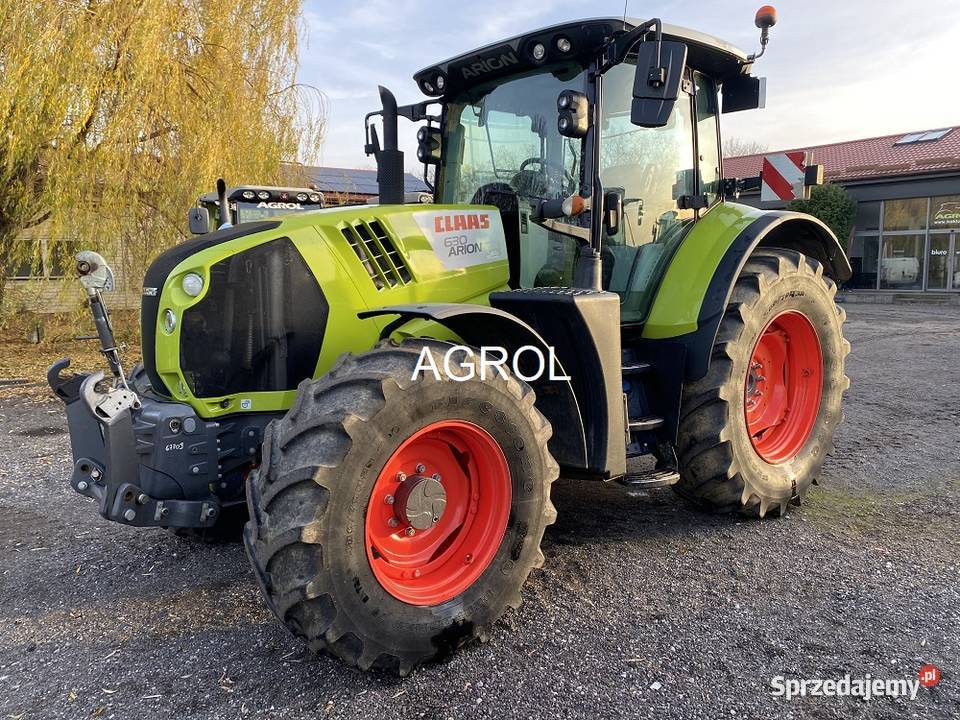 Claas Arion 630 cis pneumatyka tuz 2019r Biała