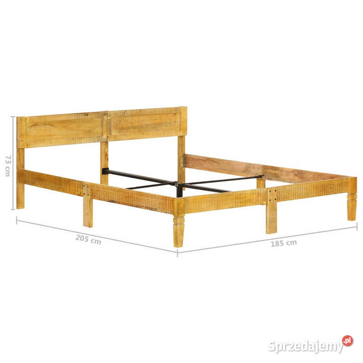 Rama łóżka z litego drewna mango 180 WM288433 sprzedam