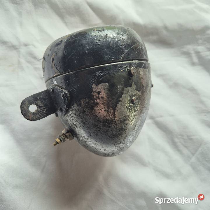 Stara lampa rowerowa przedwojenna zabytek