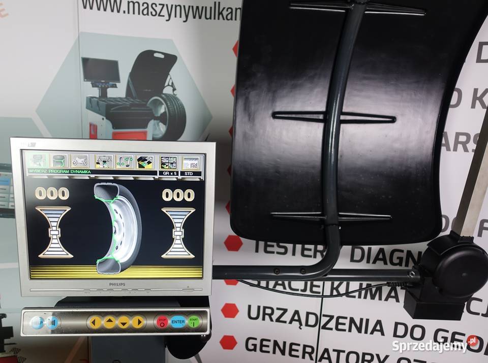 Włoska wyważarka do kół profesjonalna Sice S 646 Montażownice i wyważarki Montażownice i wyważarki Gorzów Wielkopolski