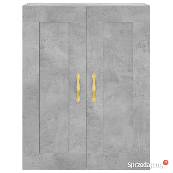 Szafka wisząca szarość betonu 695x34x90 WM835014