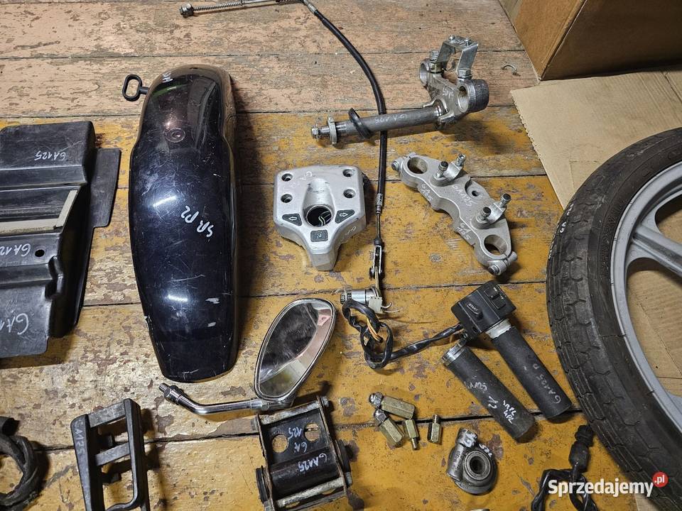 Hyosung GA 125 części cruise 1 koło błotnik Jelenia Góra