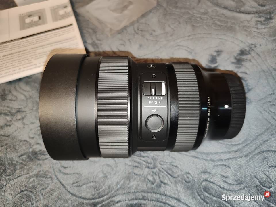 Obiektyw Sigma ART 1424mm F28 DG DN ART do Sony śląskie Siemianowice Śląskie sprzedam