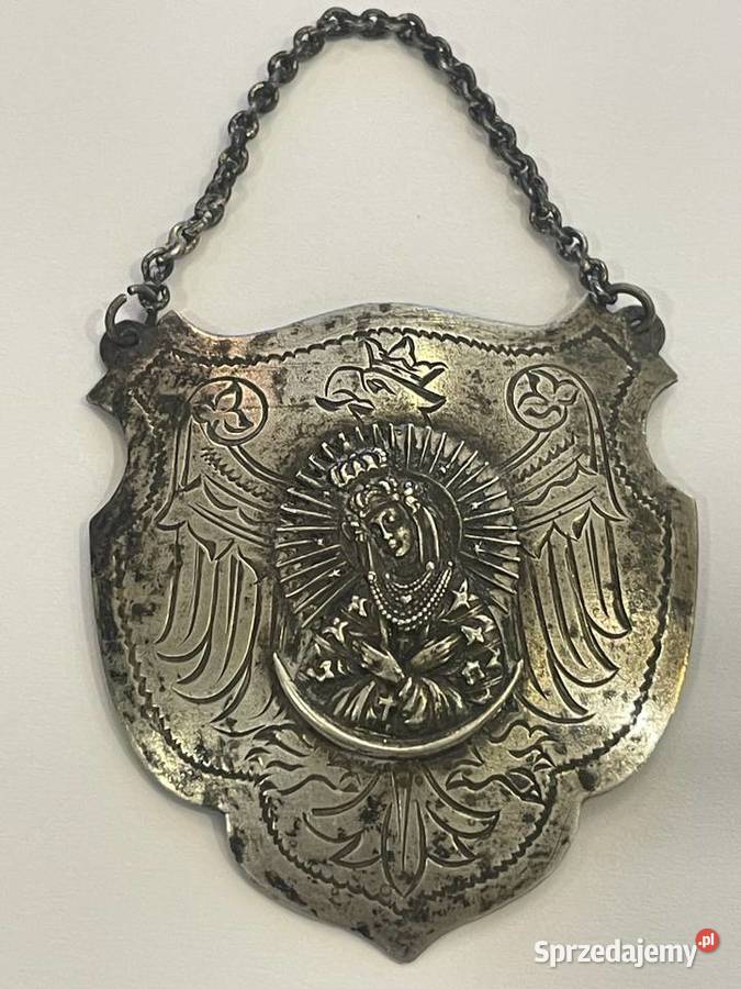 Srebrny Ryngraf Matki Boskiej Ostrobramskiej Kraków