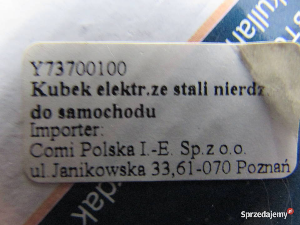 Kubek samochodowy opolskie sprzedam