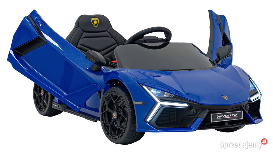Autko na akumulator Lamborghini Revuelto 12V9Ah Pojazdy elektryczne i spalinowe Łopuszno