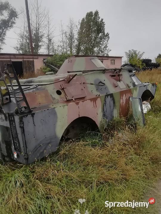 Nadwozie BRDM z kołami podporowymi Więcbork