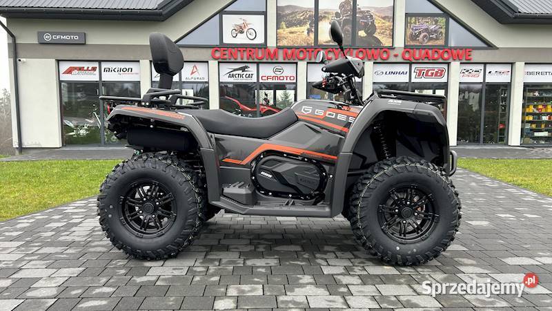 QUAD GOES TERROX 500L EPS PLUS PŁUG KOLOR CZARNY 1km Kraków sprzedam