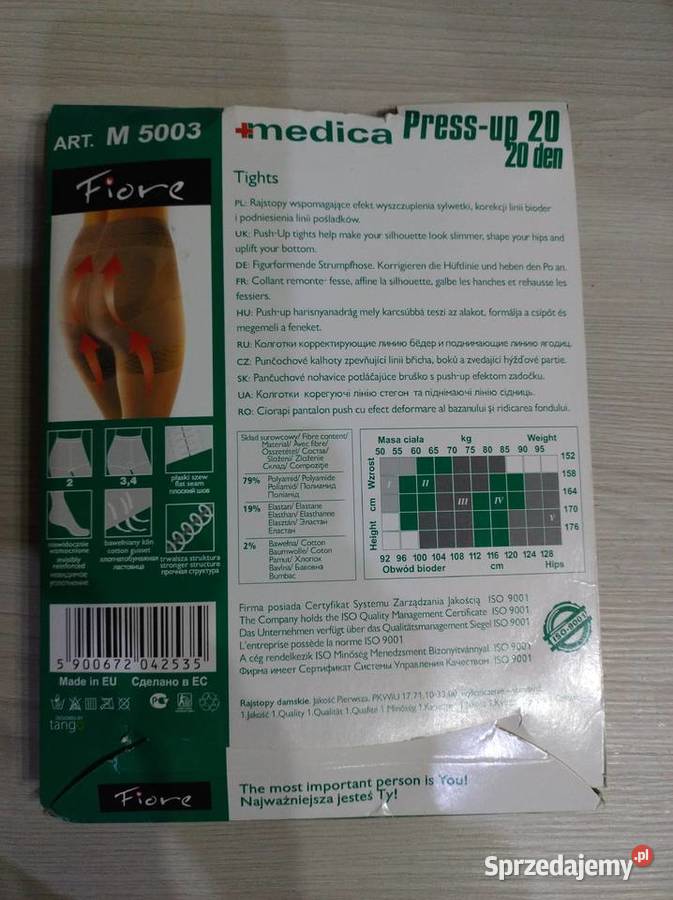 Rajstopy wyszczuplające sylwetkę Fiore Lublin