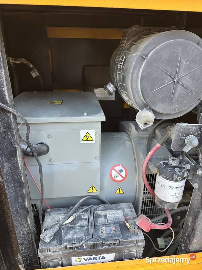Agregat prądotwórczy Doosan 60 kVA z silnikiem Bystra Podhalańska