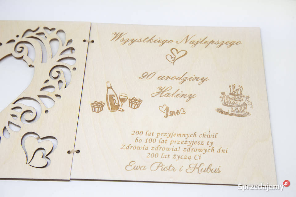 Kartko Okolicznościowa Personalizowana na Ślub Kłomnice