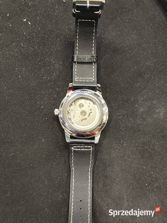 ZEGAREK MESKI mechaniczny ROYCE srebrny Toruń sprzedam