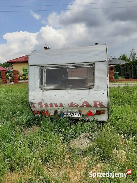 Przyczepa kempingowa na działkę stróżówka sprzedam