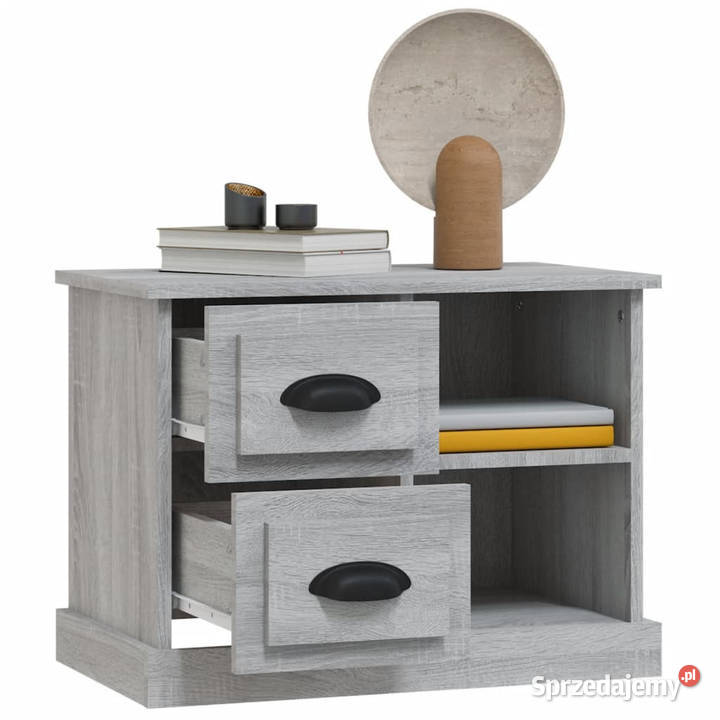Szafka nocna szary dąb sonoma 60x355x45 WM816374 Warszawa