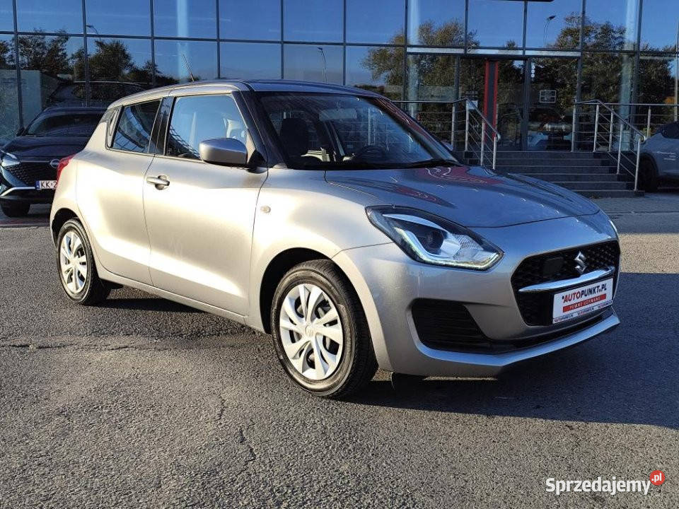 SUZUKI Swift 2022r salon LED tempomat BT nieuszkodzony Kraków