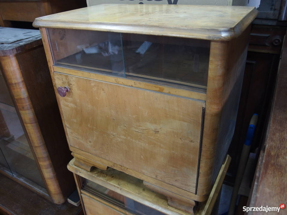 Antyki Szafki nocne Art Deco Wągrowiec