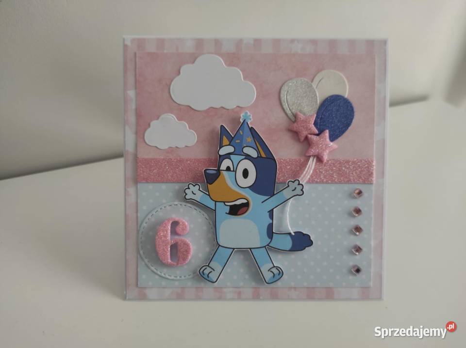 Kartka ręcznie robiona na urodziny dziewczynki Łódź