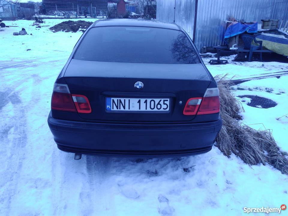 BMW E46 uszkodzona Iława Sprzedajemy.pl