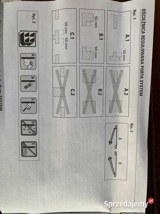 Ościeżnica regulowana PORTA System Orzech4 Bydgoszcz