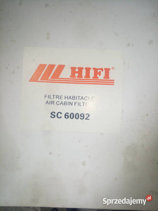 Filtr kabinowy JCB Fastrac seria 3000 nieuszkodzony Części zamienne małopolskie