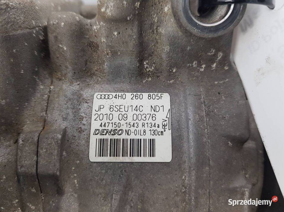 SPRĘŻARKA KLIMATYZACJI 4H0260805F A8 D4 42 TDI Pozostałe Lipno