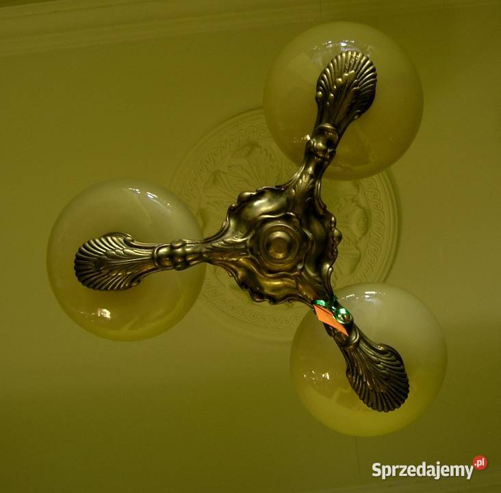 Stara lampa wisząca Sopot sprzedam