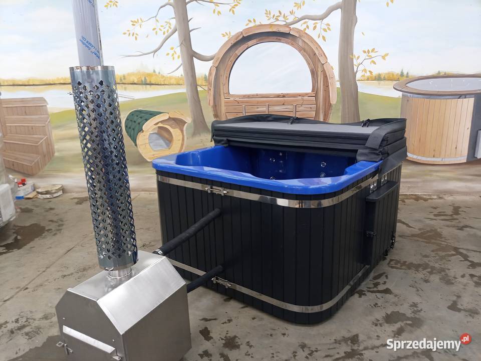 Jacuzzi Ogrodowe Gorąca Beczka Kwadratowa Balia