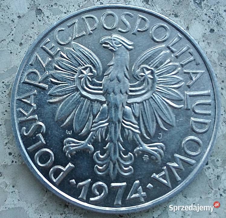 POLSKA5 1974 rMENNICZA TYP ADATA WYPUKŁA Legionowo