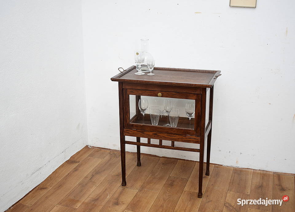 Herbaciarka barek szafka na serwis secesja Świdnica sprzedam