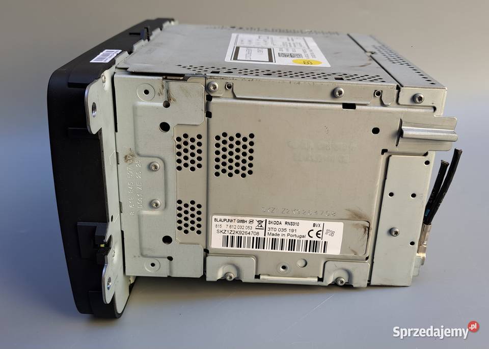 Nawigacja Radio SKODA AMUNDSEN RNS 310 3T0035191 osobowe