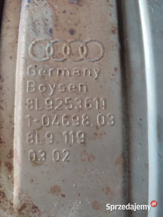 Tłumik końcowy audi S3 8lA3TT Poddębice