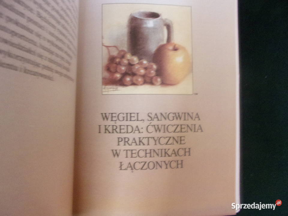 rysować węglem sangwiną i kredą Jose M Parramon