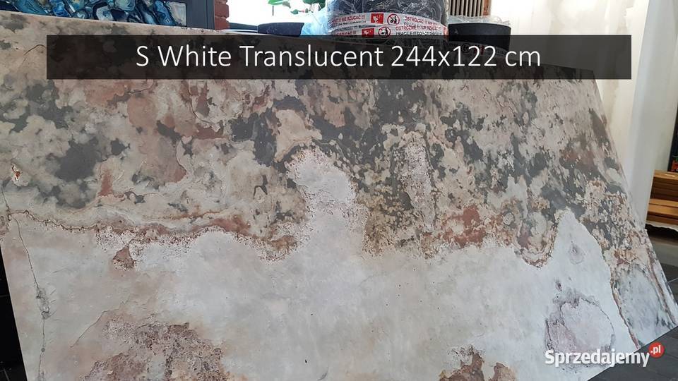 Fornir kamienny S White transparentny 122x244 Bielany Wrocławskie sprzedam
