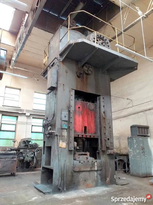 Prasa korbowa ZAMECH PKRR 400A Jelenia Góra