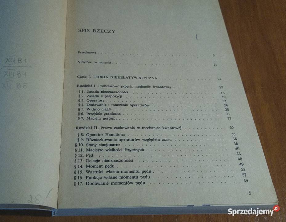 Mechanika kwantowa Lev Landau Lifszyc Krótki Gdańsk sprzedam