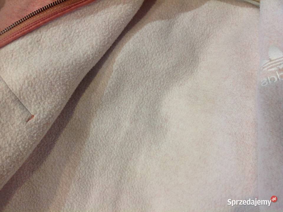 Bluza z Kapturem Damska ADIDAS XS Pudrowy Róż różowy Nowa Sól sprzedam