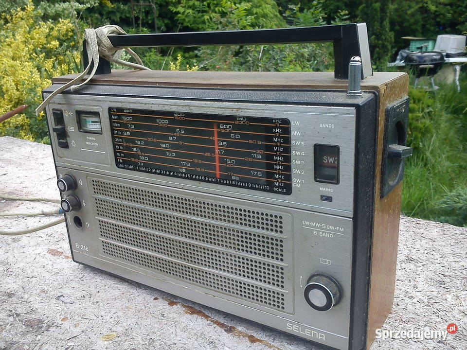 Stare radio Selena z PRL sprawne Radioodtwarzacze