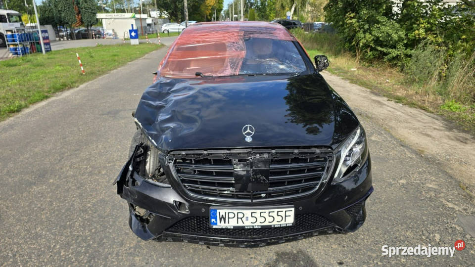 Mercedes S 63 AMG 55 Biturbo S 63 AMG F Vat Pali Rok produkcji 2015 Karczew