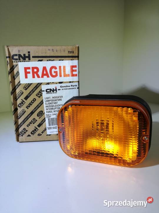Lampa kierunkowskazu Case Holland 5091442 OEM Części i osprzęt rolniczy