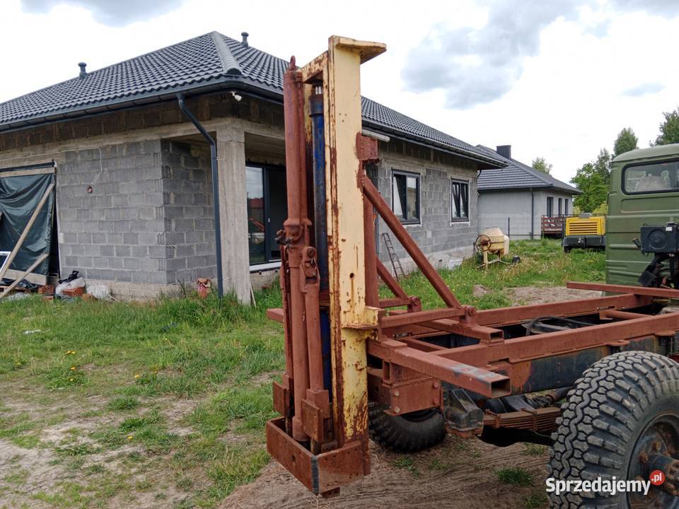 Gaz 66 wiertnica specjalny off road studnie Rajec Poduchowny